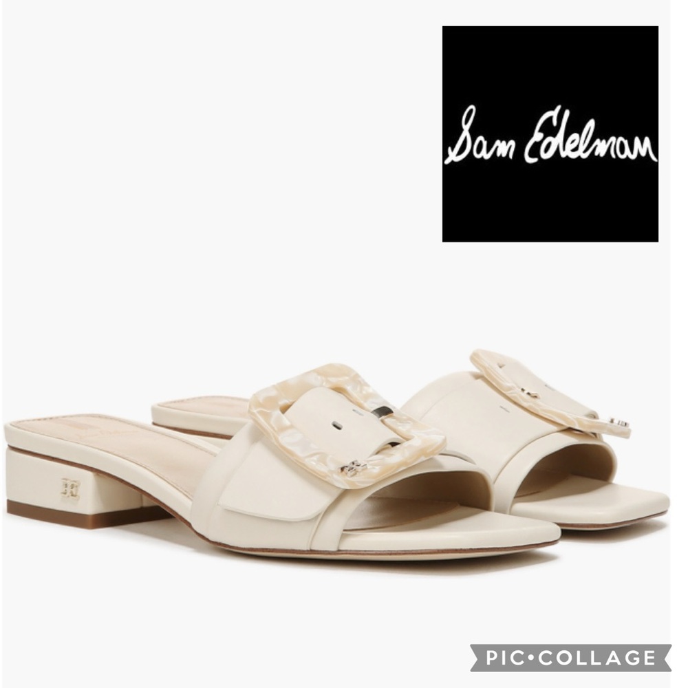 Sam Edelman Deacon Slide Sandal {Modern Ivory} 9